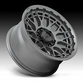 KMC Technic KM722 Anthracite Custom Wheels Rims 2